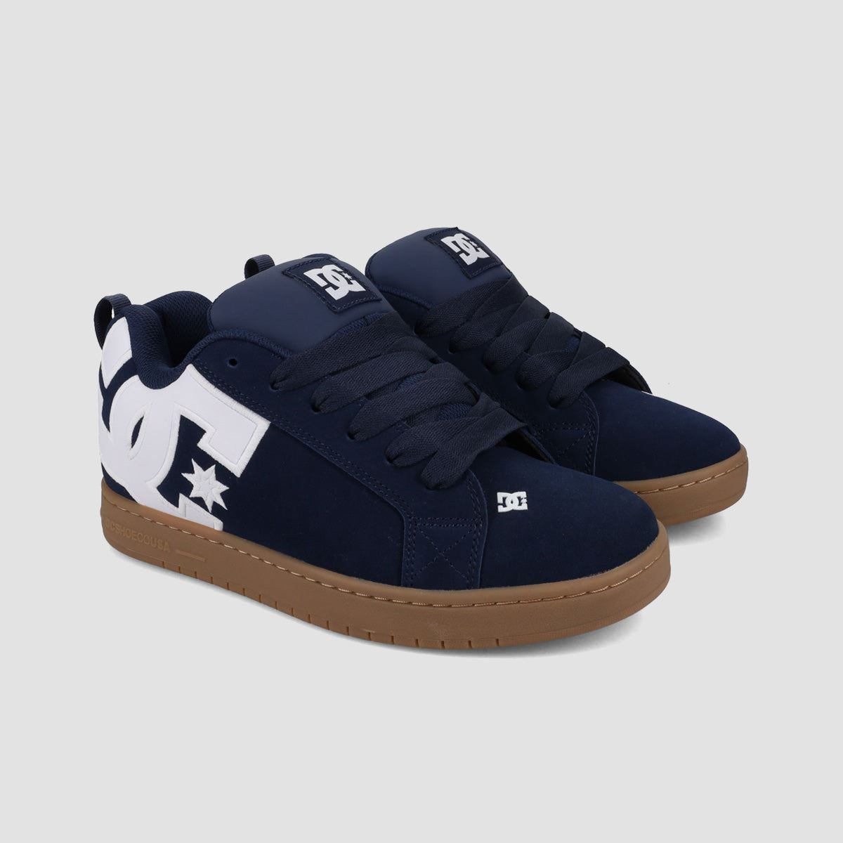 DC Court Graffik Shoes - Navy/Gum