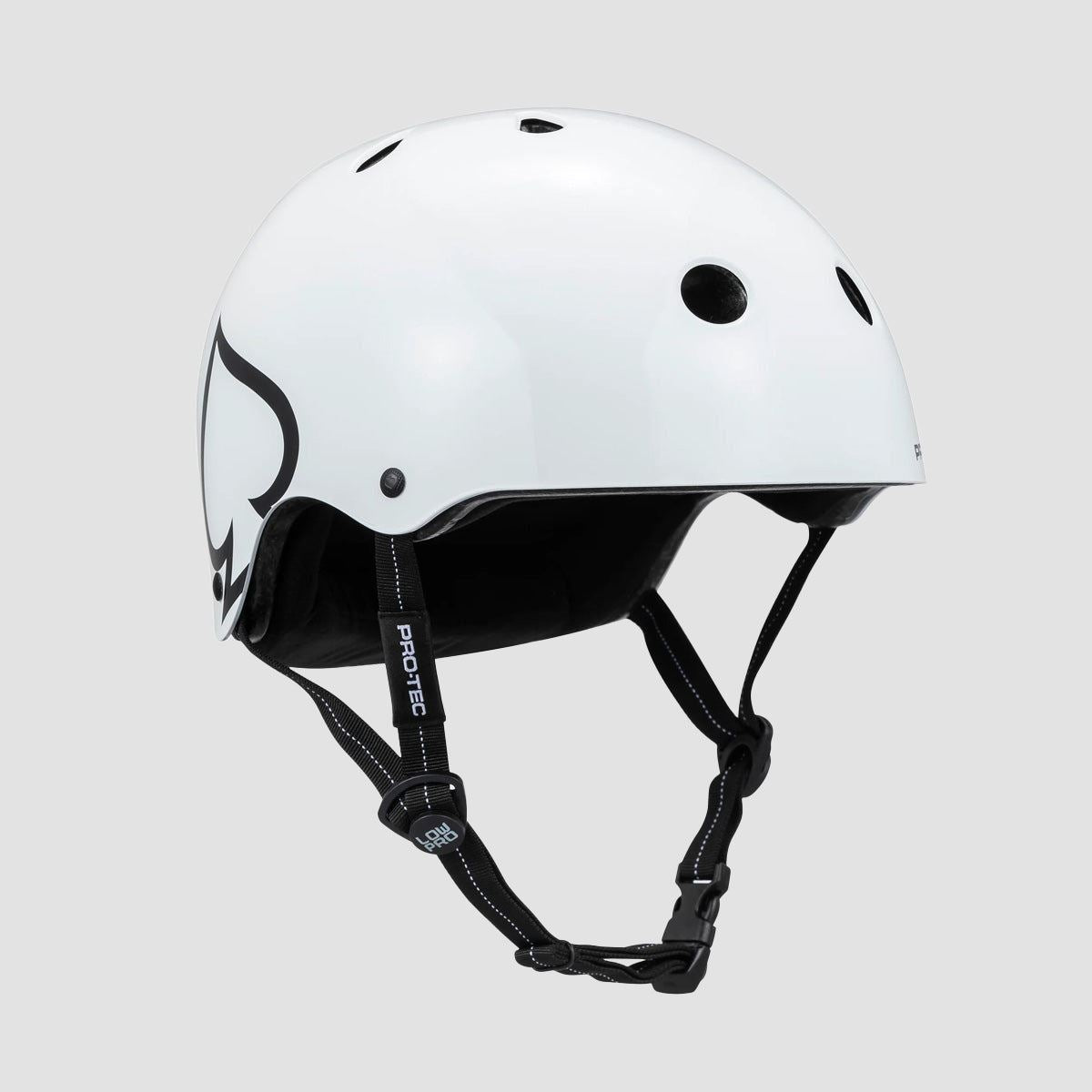 Protec Low Pro Certified Helmet Gloss White