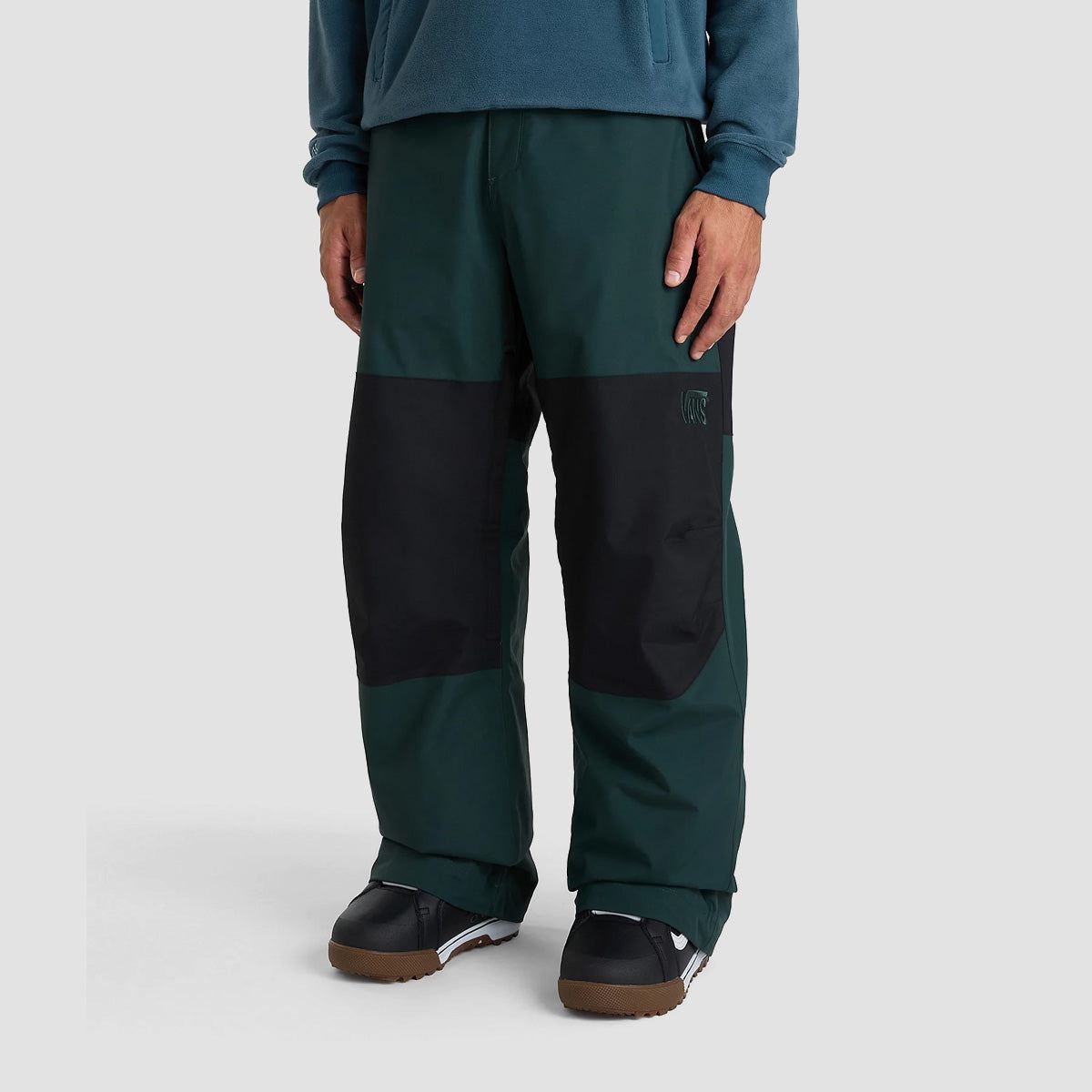 Vans MTE Hellbound Snow Pants Black/Green Gables