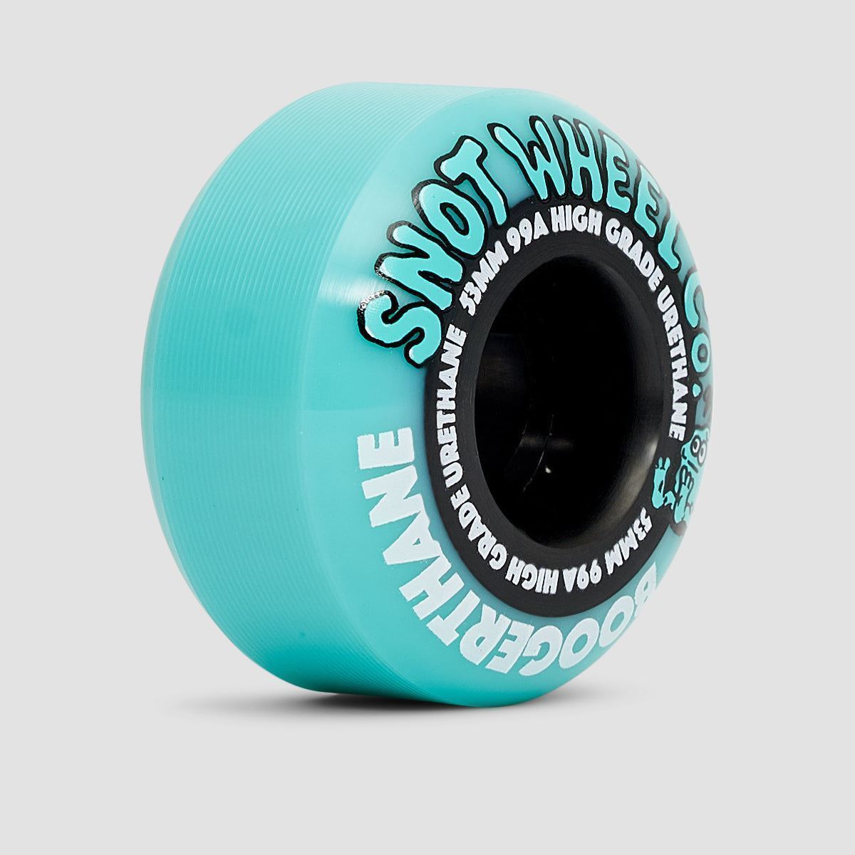 Snot Team 99A Skateboard Wheels Teal/Black 53mm