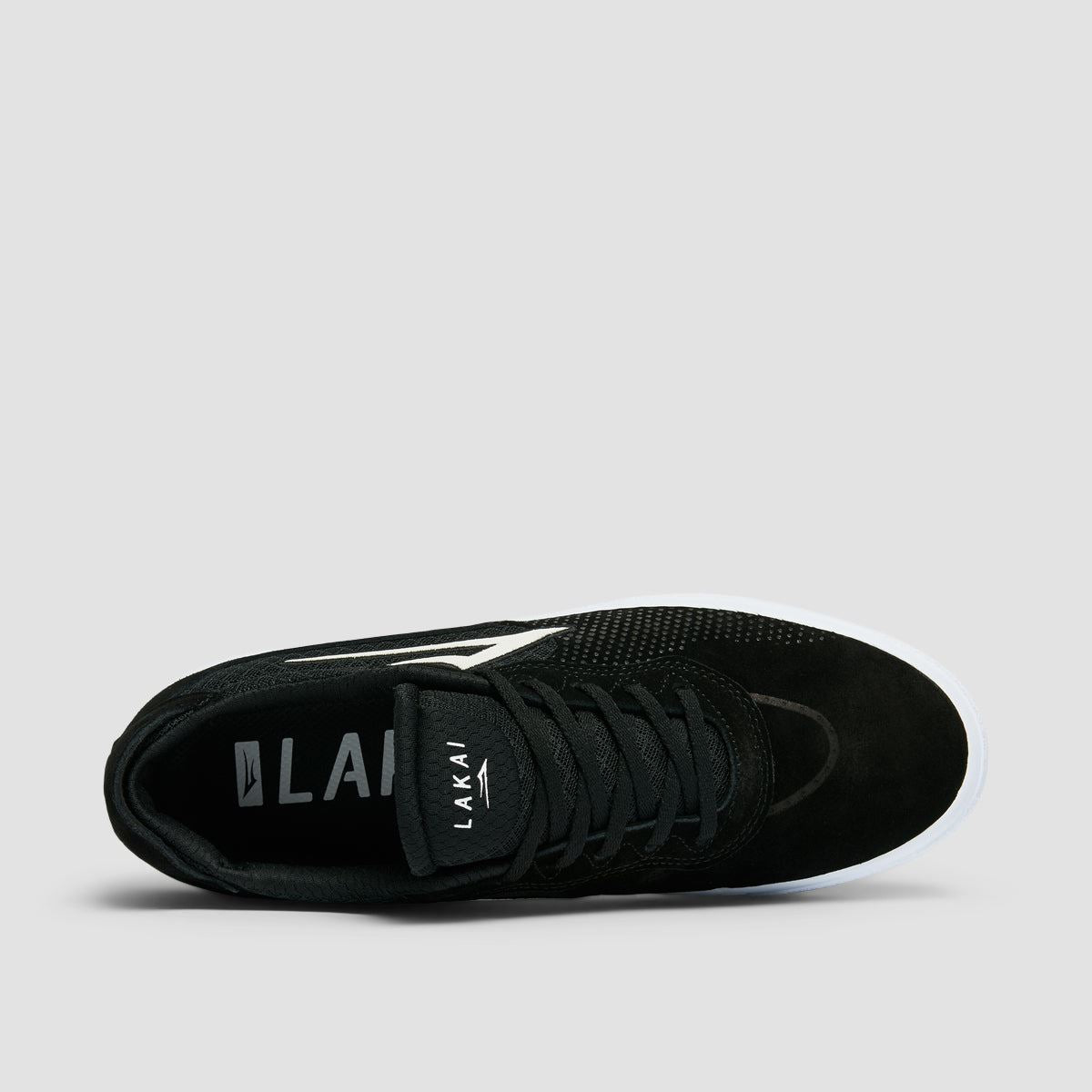 Lakai Flaco II Shoes - Black/Red Suede