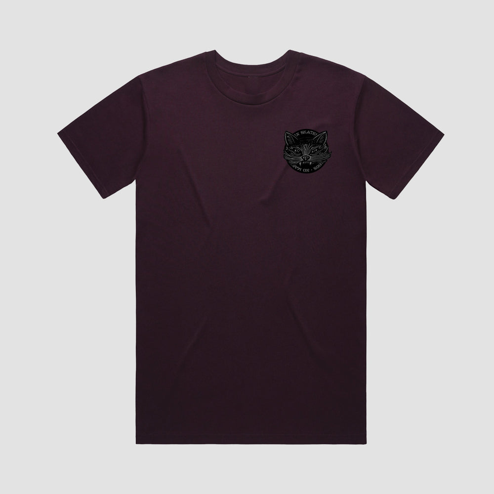 Heathen Crow Killer T-Shirt Plum