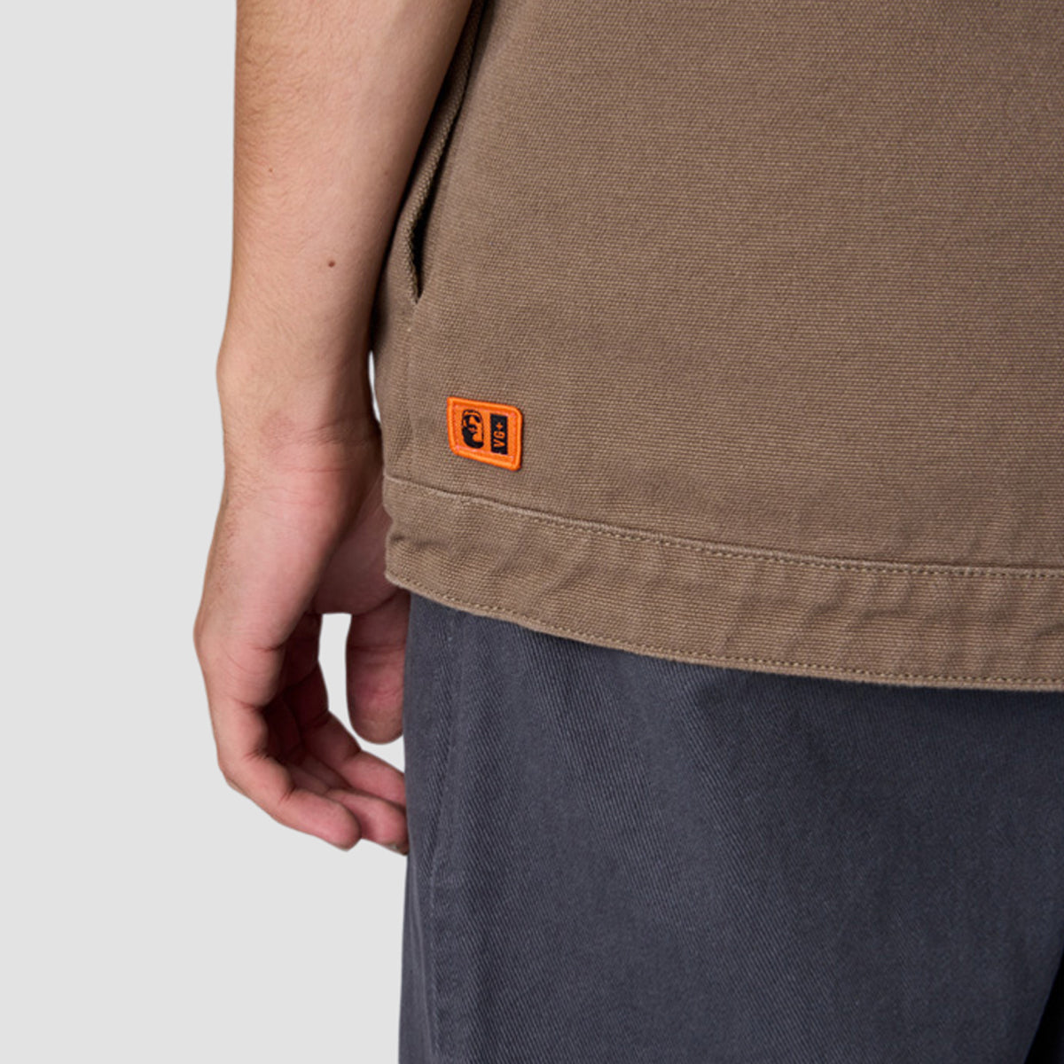 Heathen VG+ Seal Heavy Canvas Vest Jacket Nut