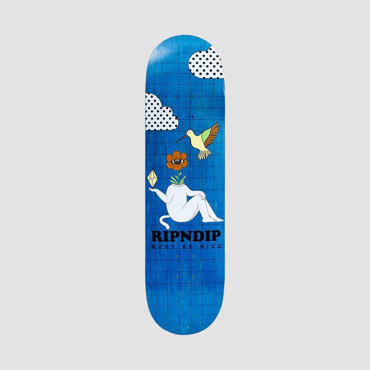 RIPNDIP Window Daze Skateboard Deck Aqua - 8.5"