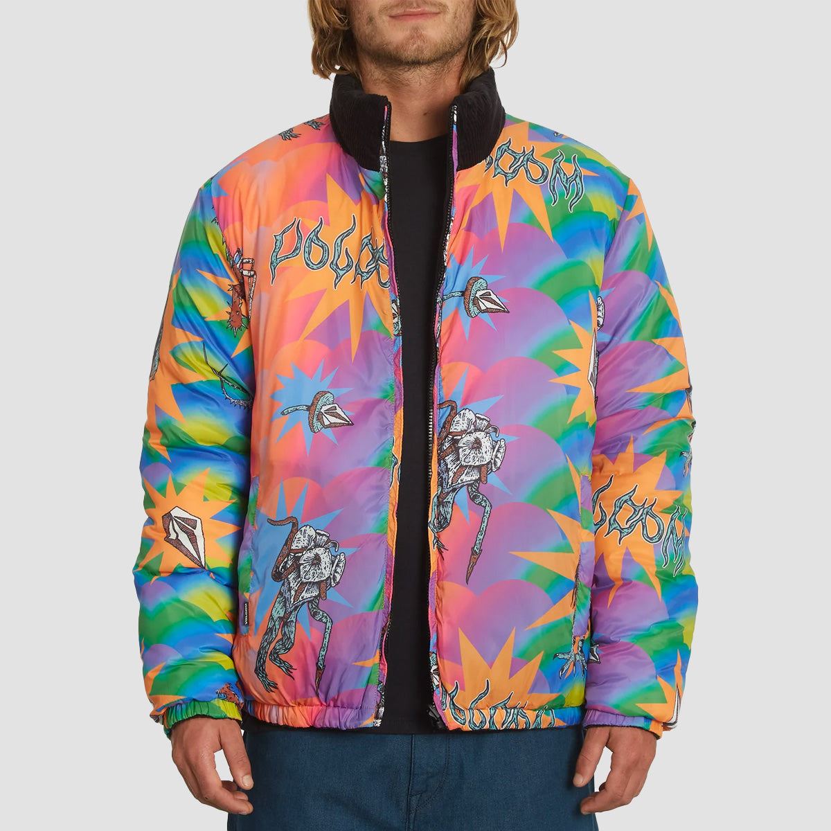 Volcom Chrissie Abbott X French FA Jacket Print