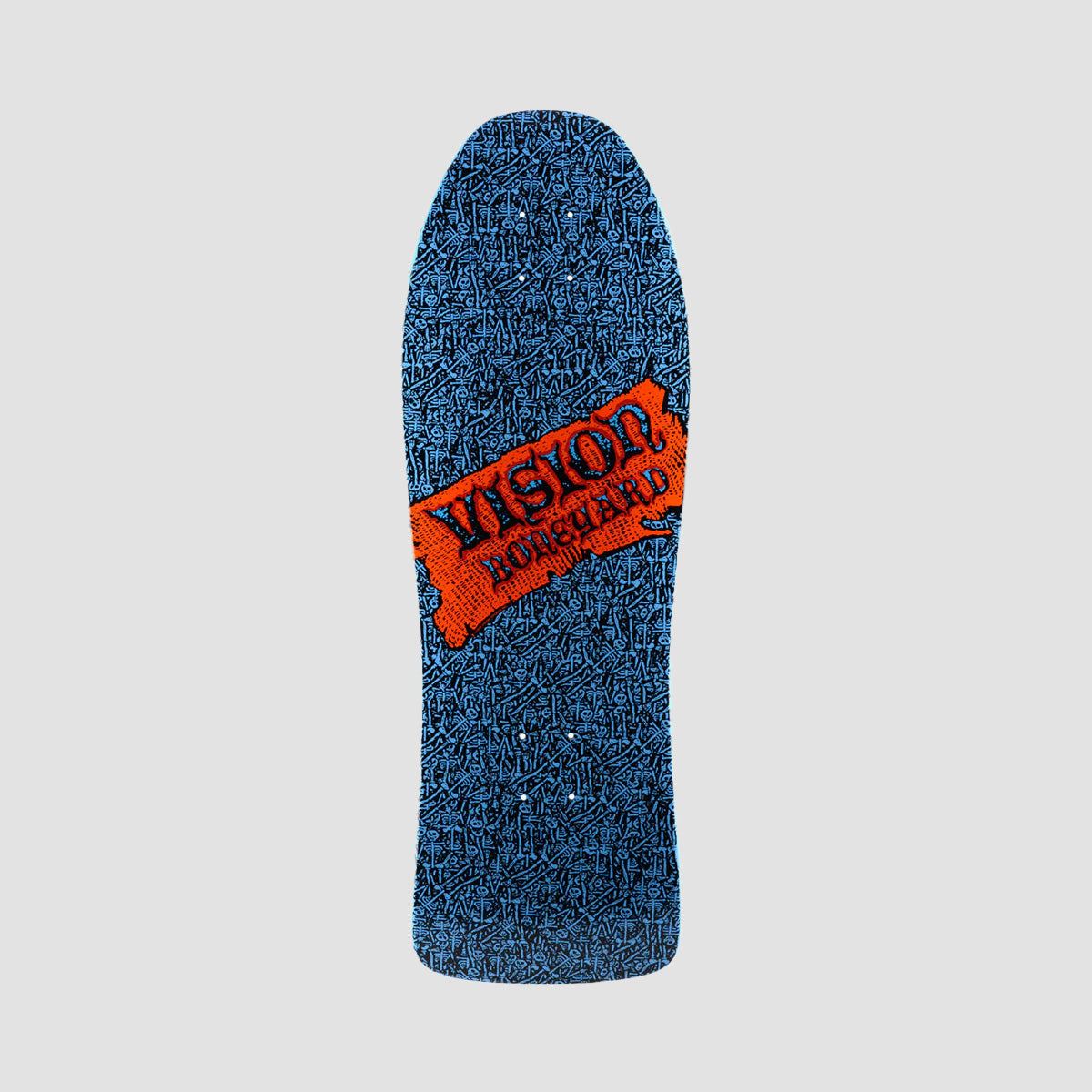 Vision Boneyard Skateboard Deck Blue - 10"