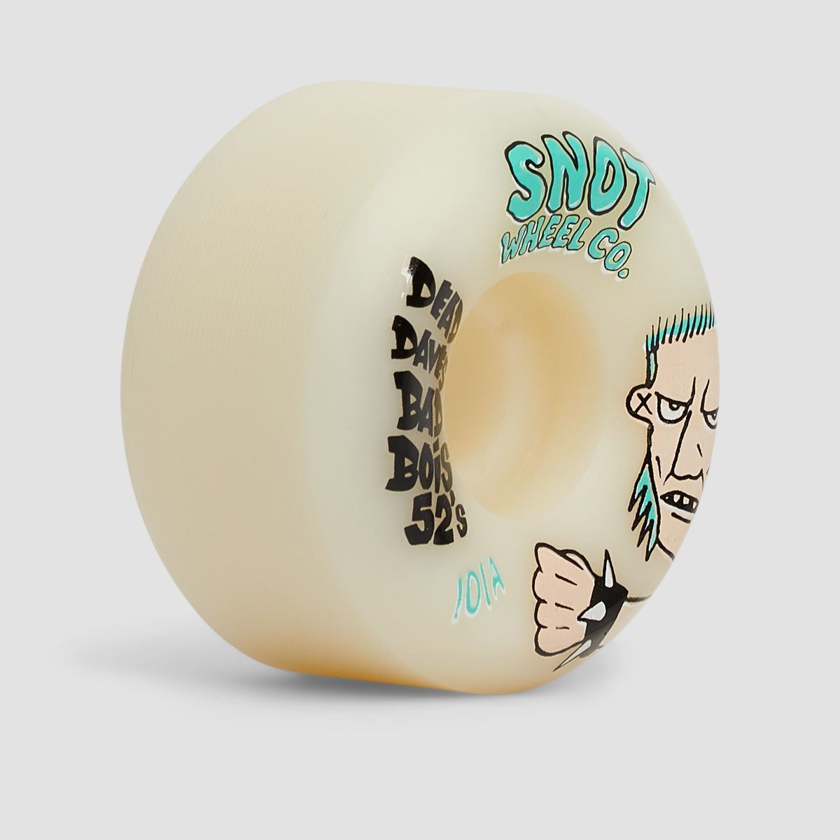 Snot Dead Daves Bad Boys 101A Conical Skateboard Wheels Raw 52mm