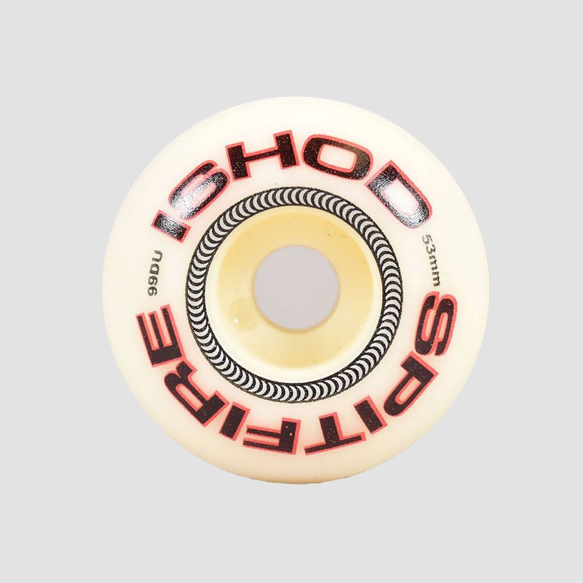 Spitfire Formula Four Ishod Lock-In Classic 99DU Skateboard Wheels Natural 53mm