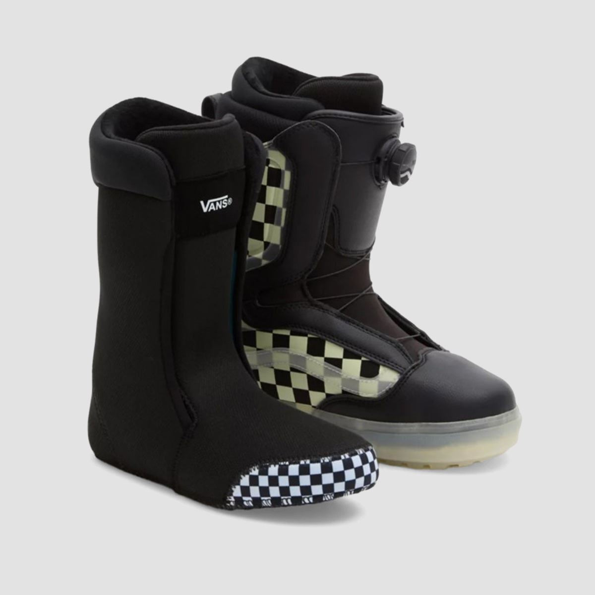 Vans Aura OG Snowboard Boots Checkerboard Glow