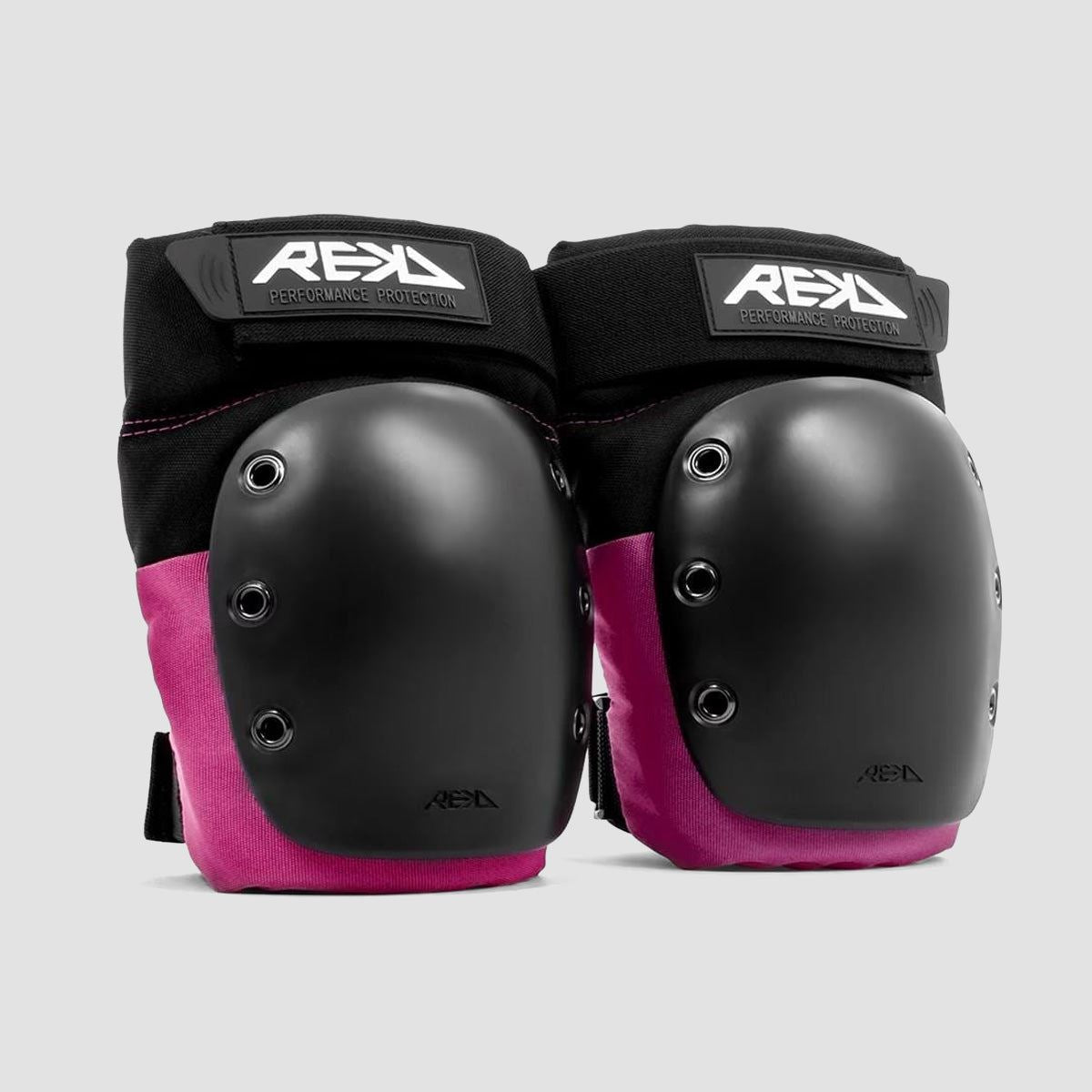 REKD Ramp Knee Pads Black/Pink