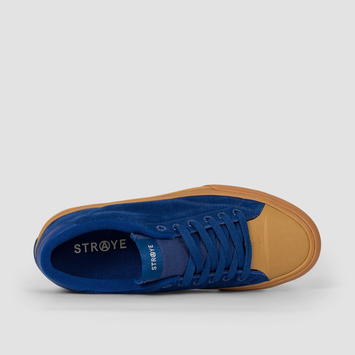 STRAYE Stanley Shoes - Navy Gum Suede