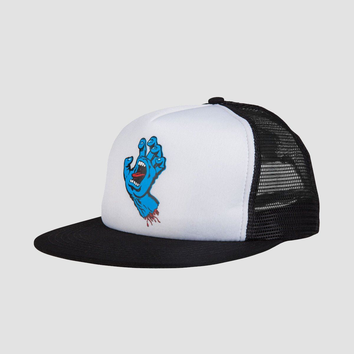 Santa Cruz Classic Hand Mesh Cap White/Black