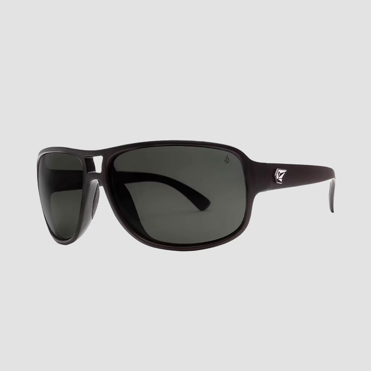 Volcom Stoke Sunglasses Matte Black/Grey Polar