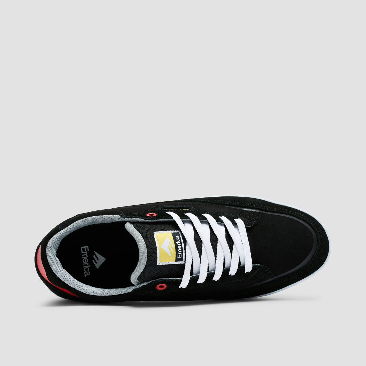 Emerica Gamma Shoes Black/White/Red