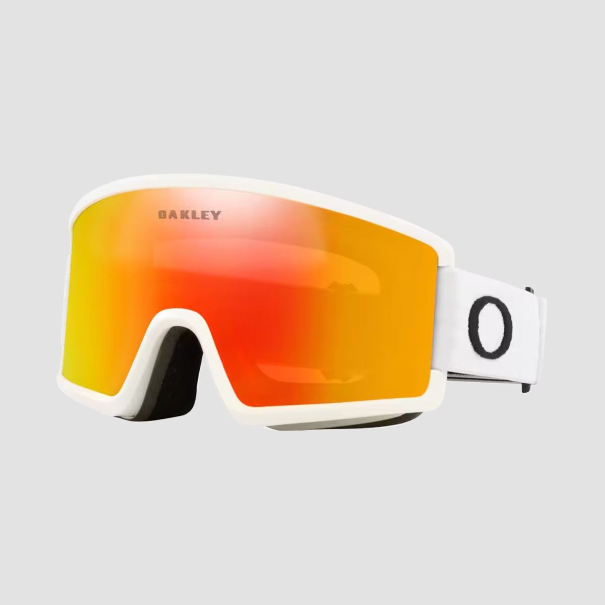 Oakley Target Line Snow Goggles Matte White/Fire Iridium