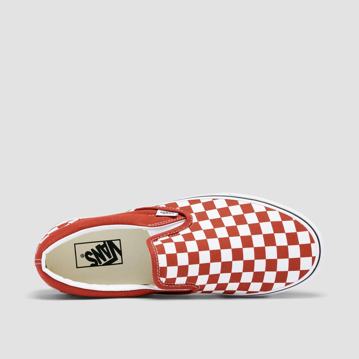 Colored checkerboard slip on 2024 vans