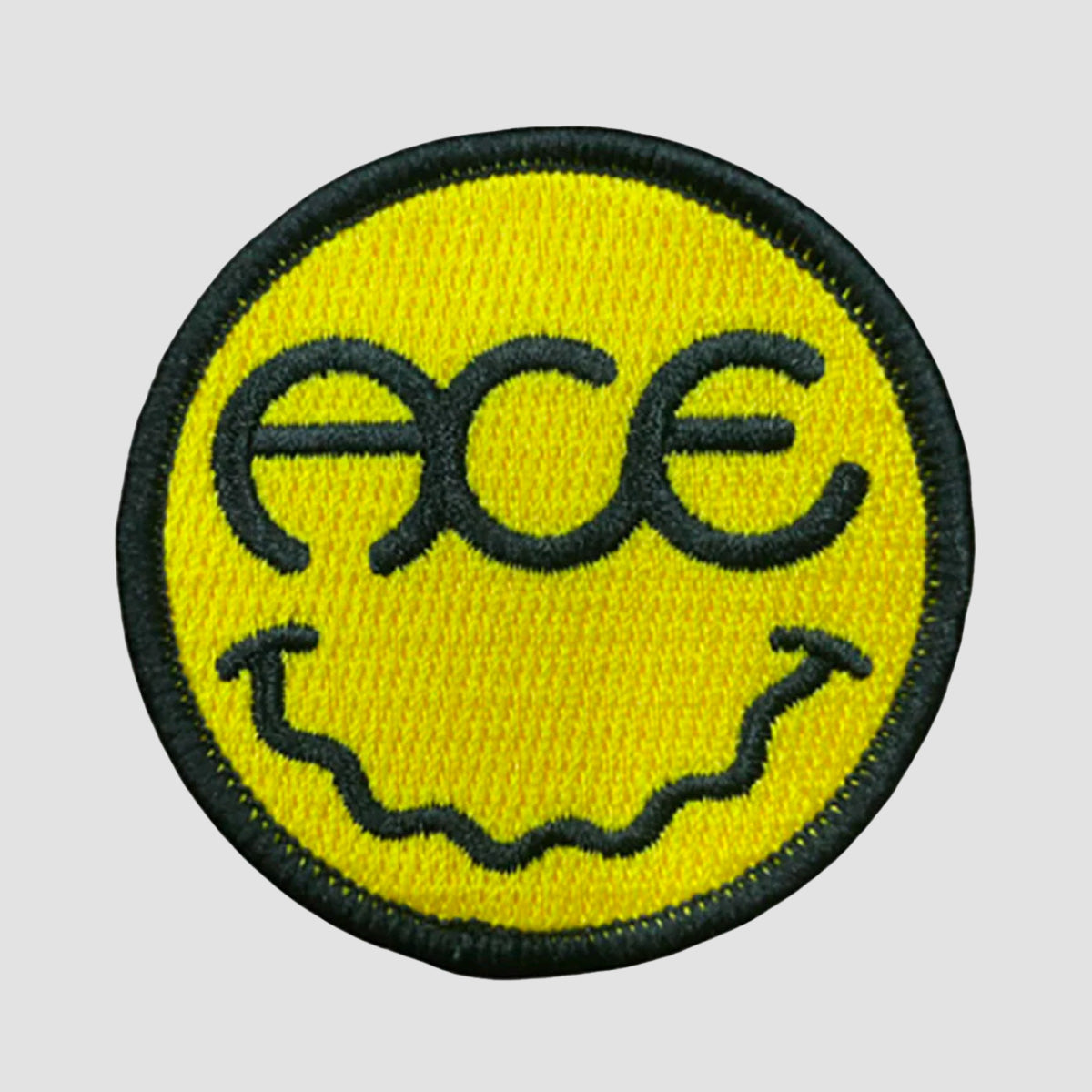 Ace Feelz Patch Black/Yellow 60mm