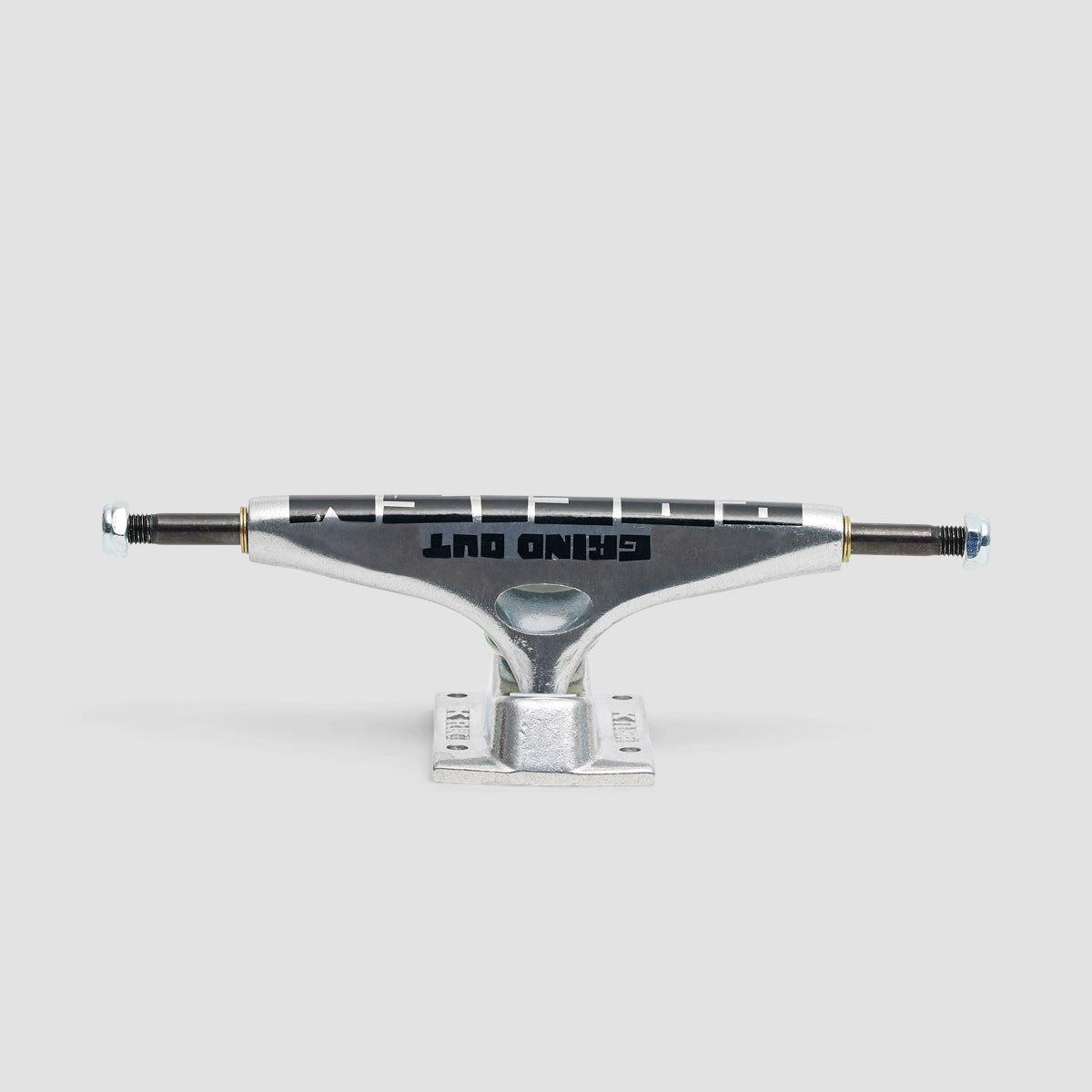 Krux K5 Grind Out Racism DLK Standard Skateboard Trucks 1 Pair Silver - 8"