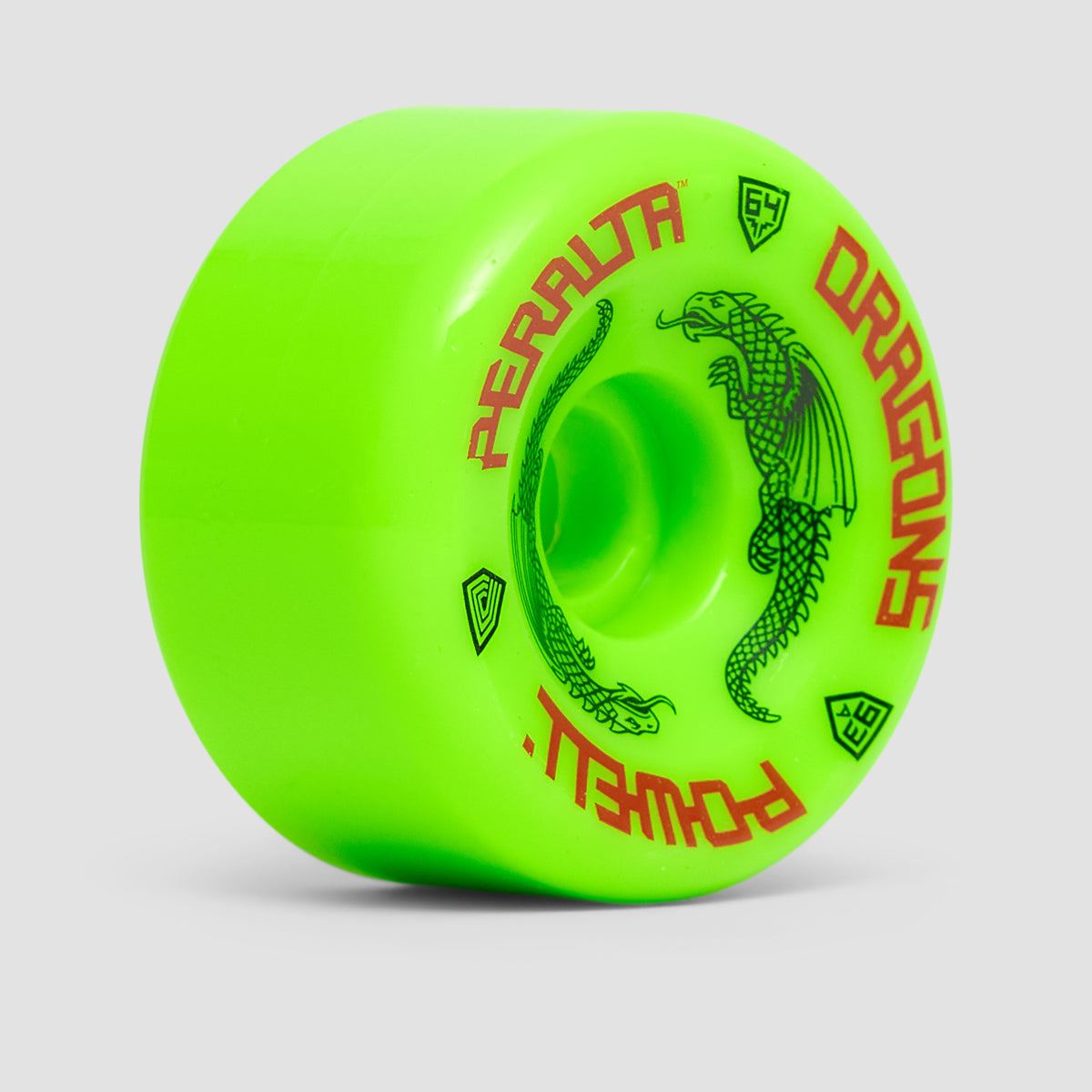 Powell Peralta Dragon Formula 93A Skateboard Wheels Green 64x36mm