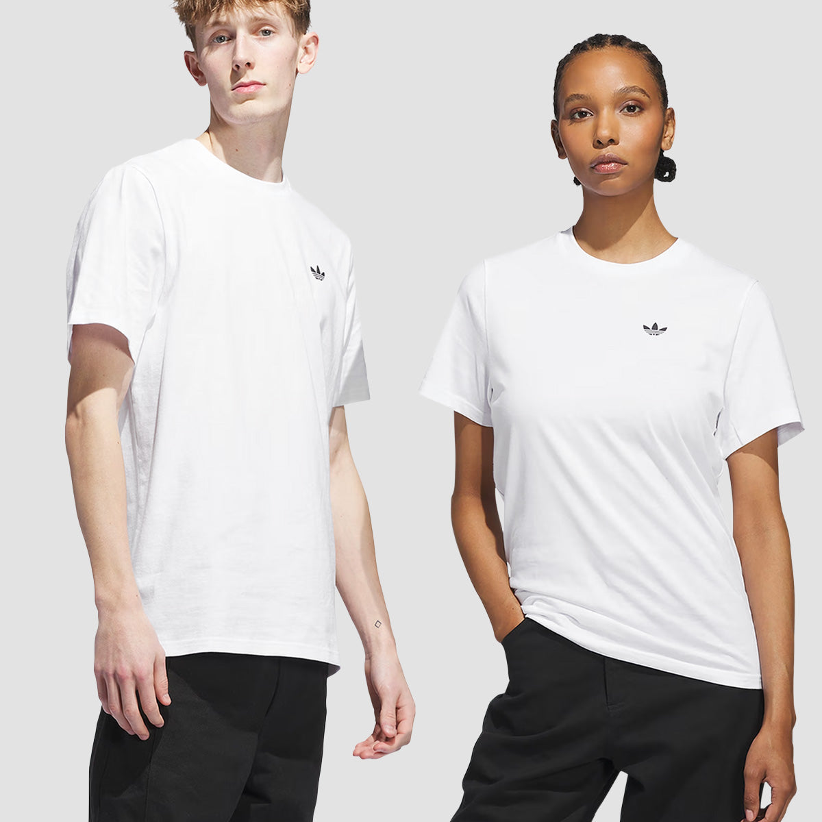 adidas 4.0 Logo T-Shirt (Gender Neutral) White/Black