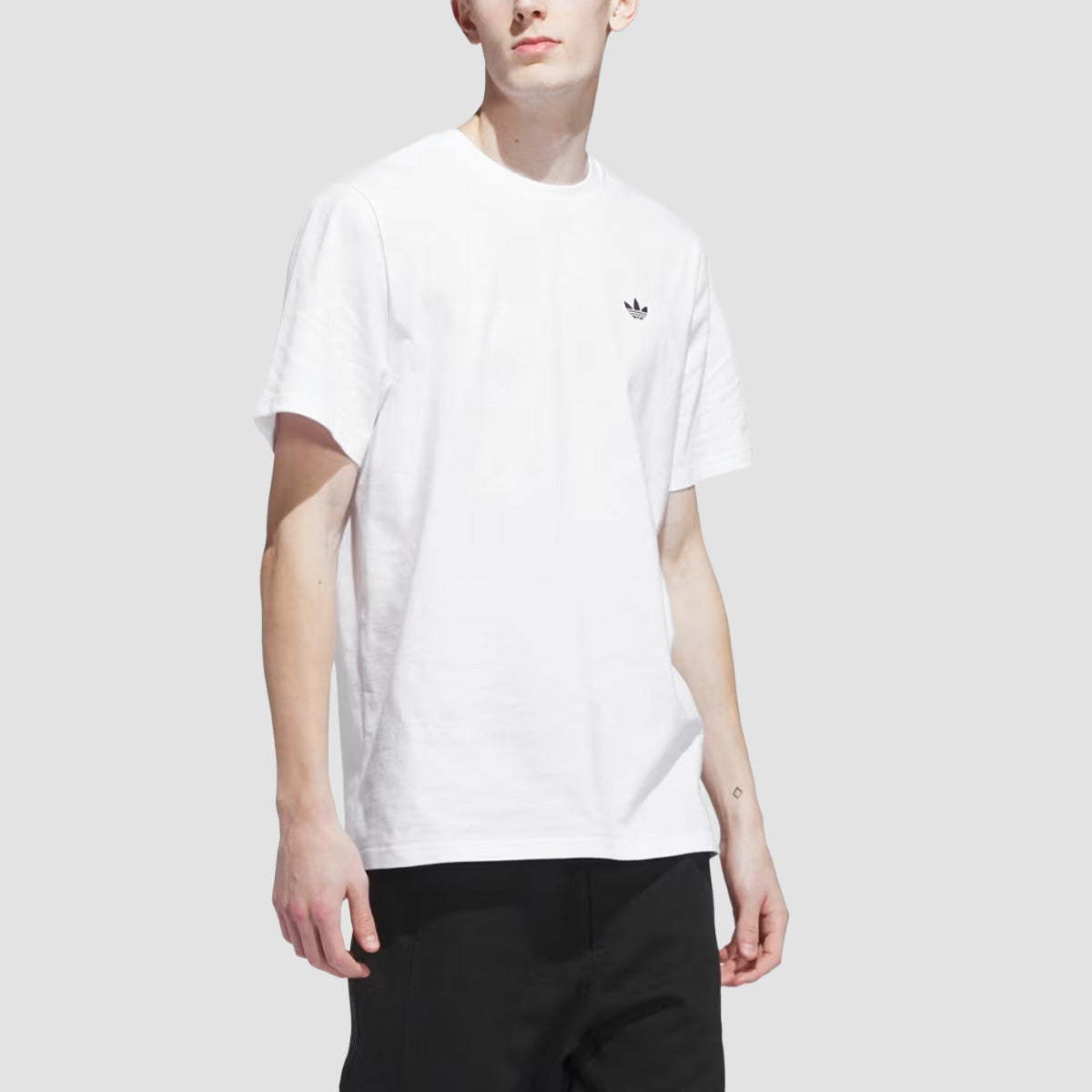 adidas 4.0 Logo T-Shirt (Gender Neutral) Wonder White/Black