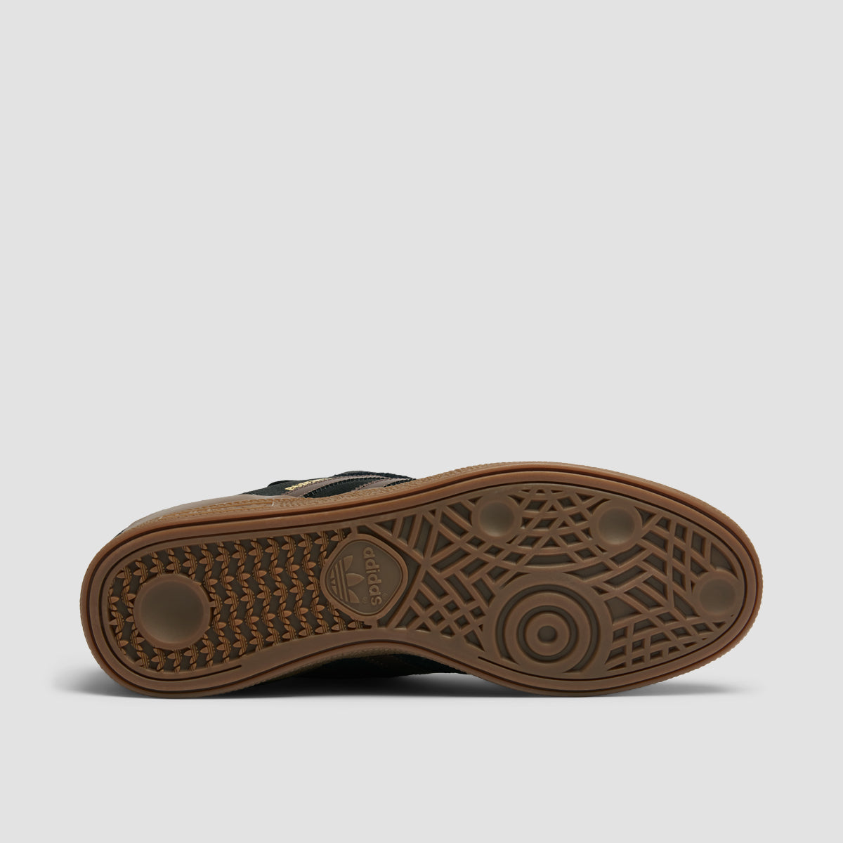 adidas Busenitz Shoes - Core Black/Brown/Gold Met