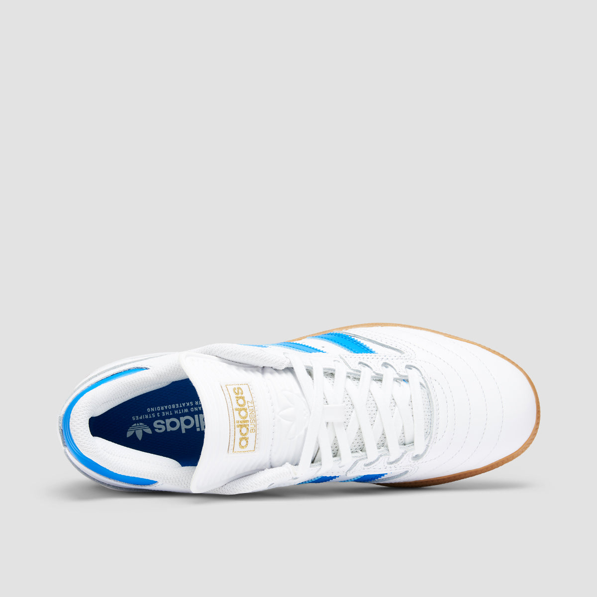 adidas Busenitz Shoes - Ftwr White/Bluebird/Gold Met