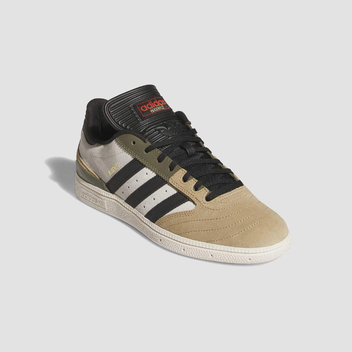 adidas Busenitz Shoes - Cardboard/Core Black/Olive Strata