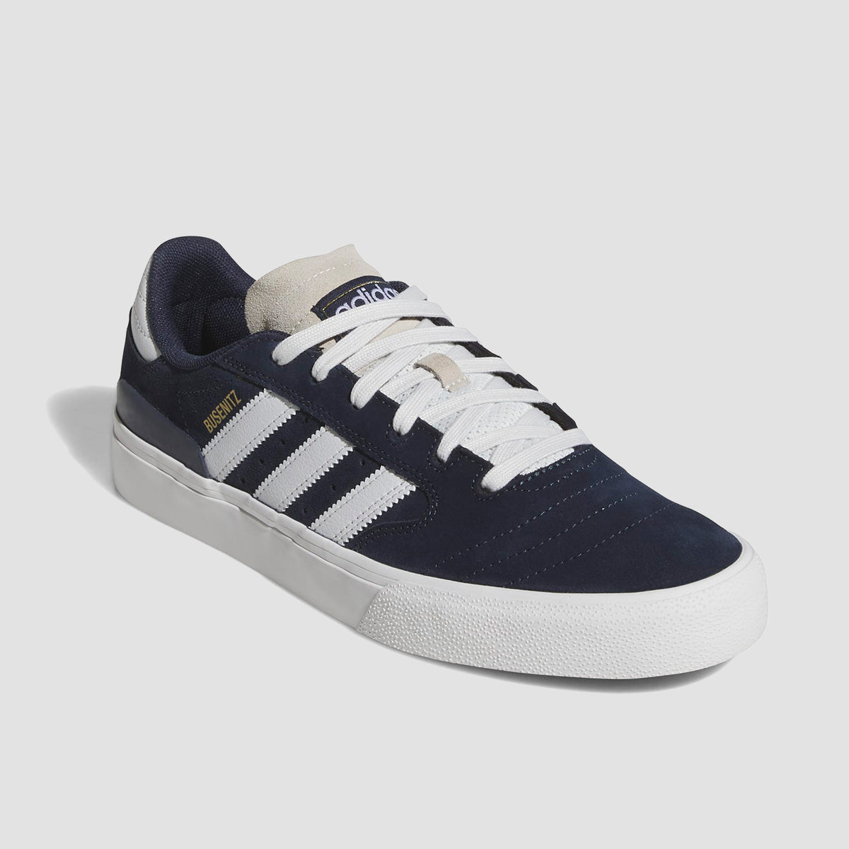 adidas Busenitz Vulc II Shoes - Collegiate Navy/Crystal White/Ftwr White