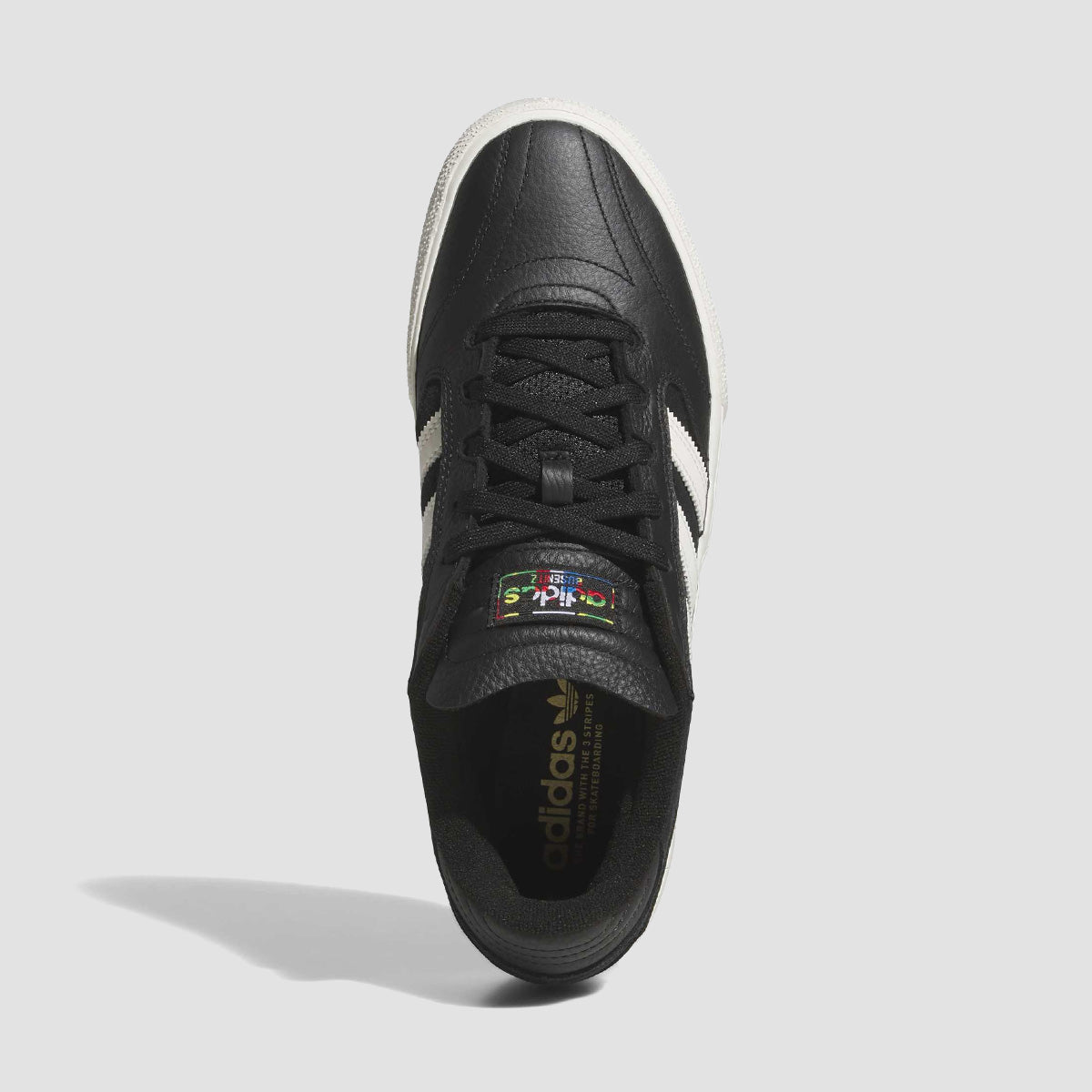 adidas Busenitz Vulc II Shoes - Core Black/Chalk White/Gold Met.