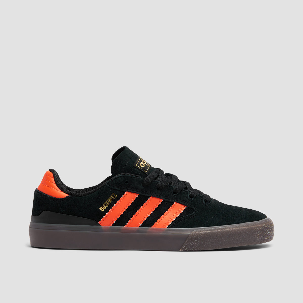 adidas Busenitz Vulc II Shoes - Core Black/Collegiate Orange/Gum5