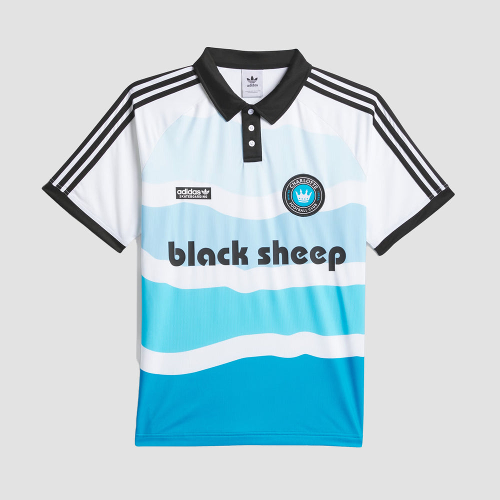 adidas CLTFC x Black Sheep Always Jersey T-Shirt White/Sharp Blue/Blac