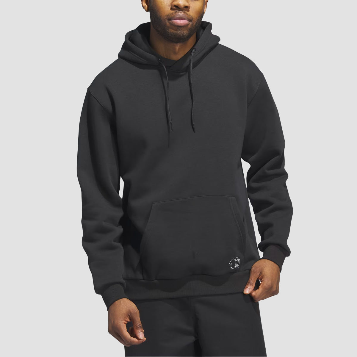 Adidas black hot sale pullover hoodie