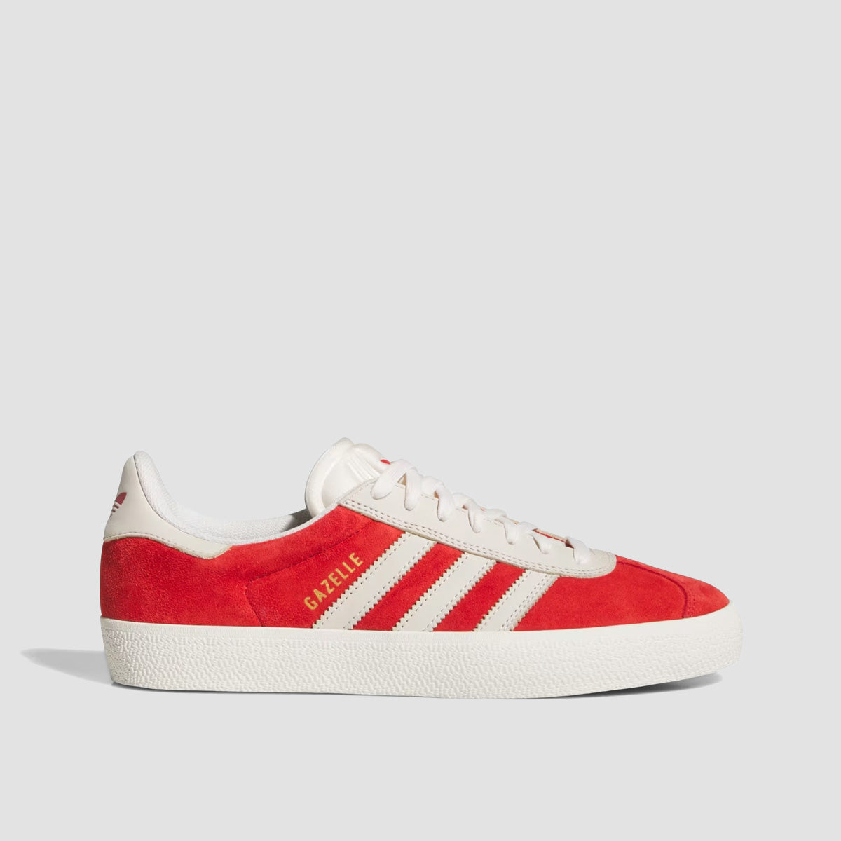 adidas Gazelle Shoes - Better Scarlet/Chalk White/Gold Met.