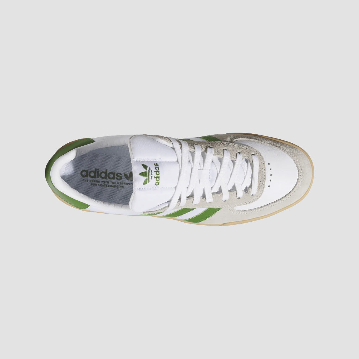 adidas Glenburn Shoes - Ftwr White/Crew Green/Gum 3
