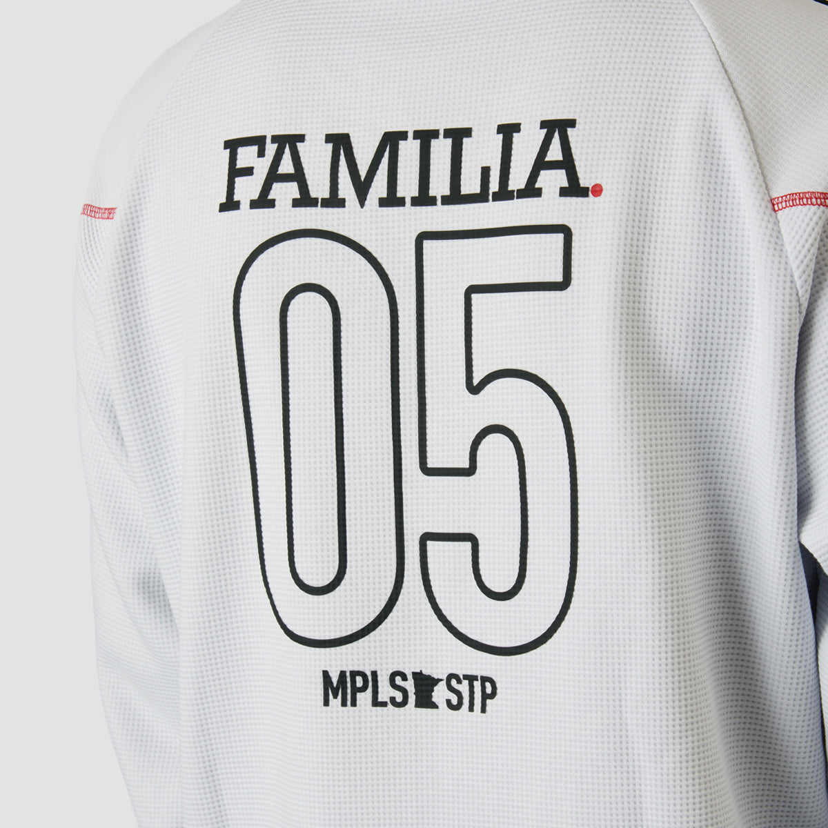 adidas MNUFC x Familia Always Jersey Longsleeve T-Shirt Crystal White