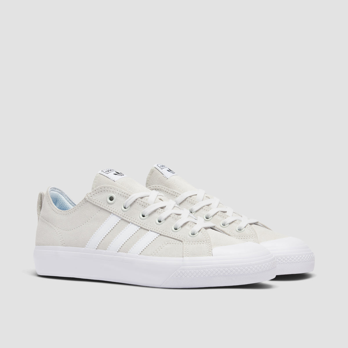 Adidas nizza low outlet white