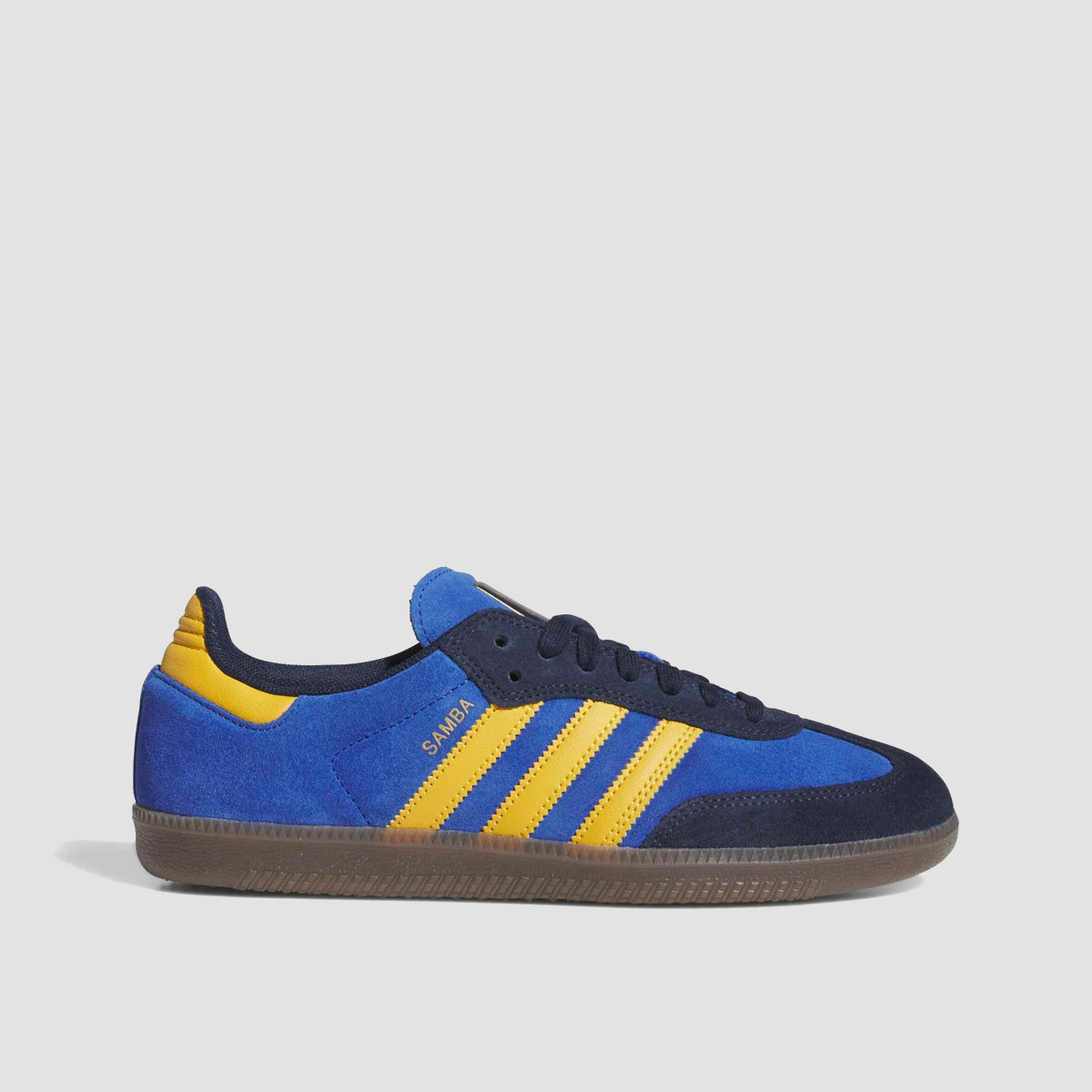 adidas Samba Adv Shoes - Collegiate Navy/Preloved Yellow/Team Royal Bl