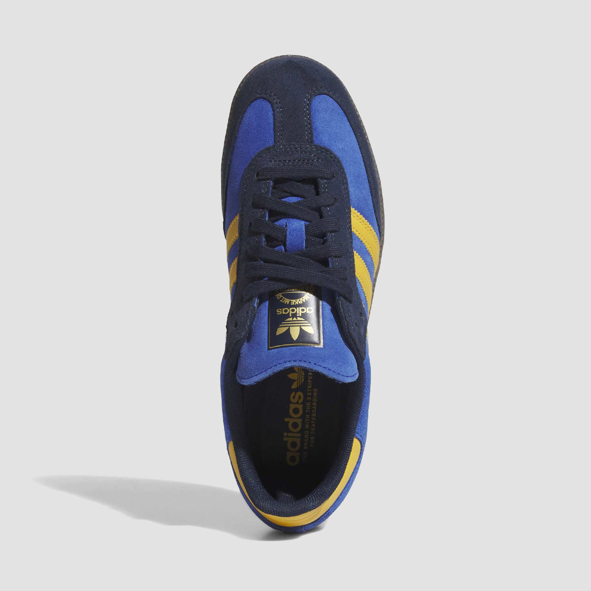 adidas Samba Adv Shoes - Collegiate Navy/Preloved Yellow/Team Royal Blue