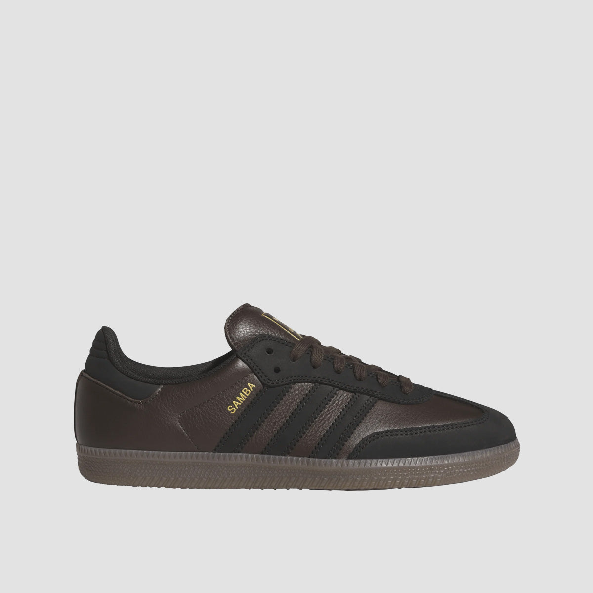 adidas Samba Adv Shoes - Dark Brown/Core Black/Gum5