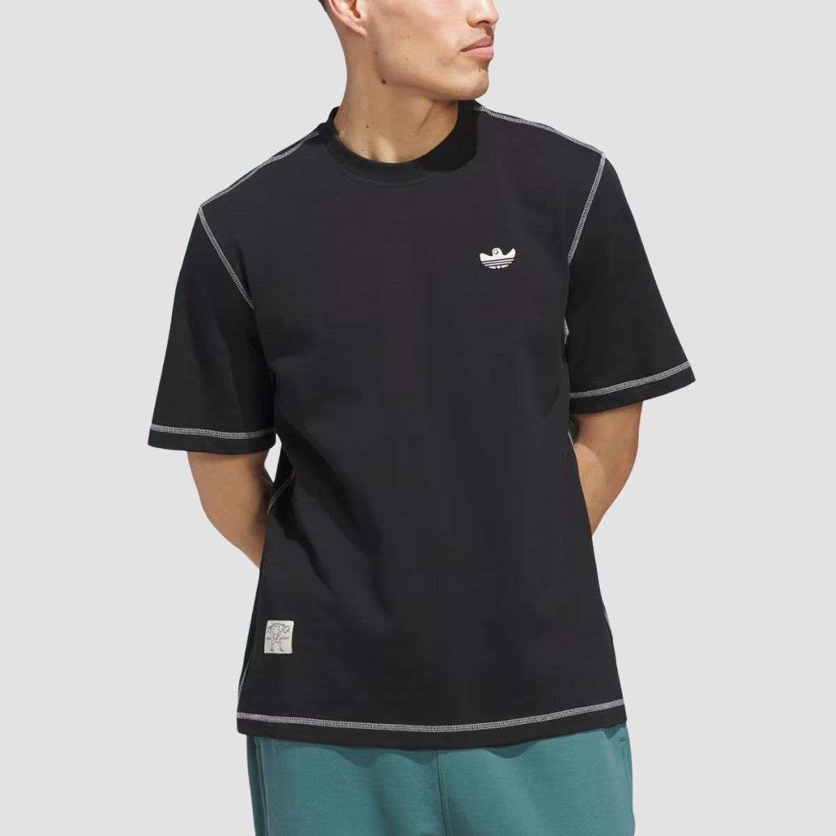 adidas Shmoofoil Heavyweight T-Shirt (Gender Neutral) Black