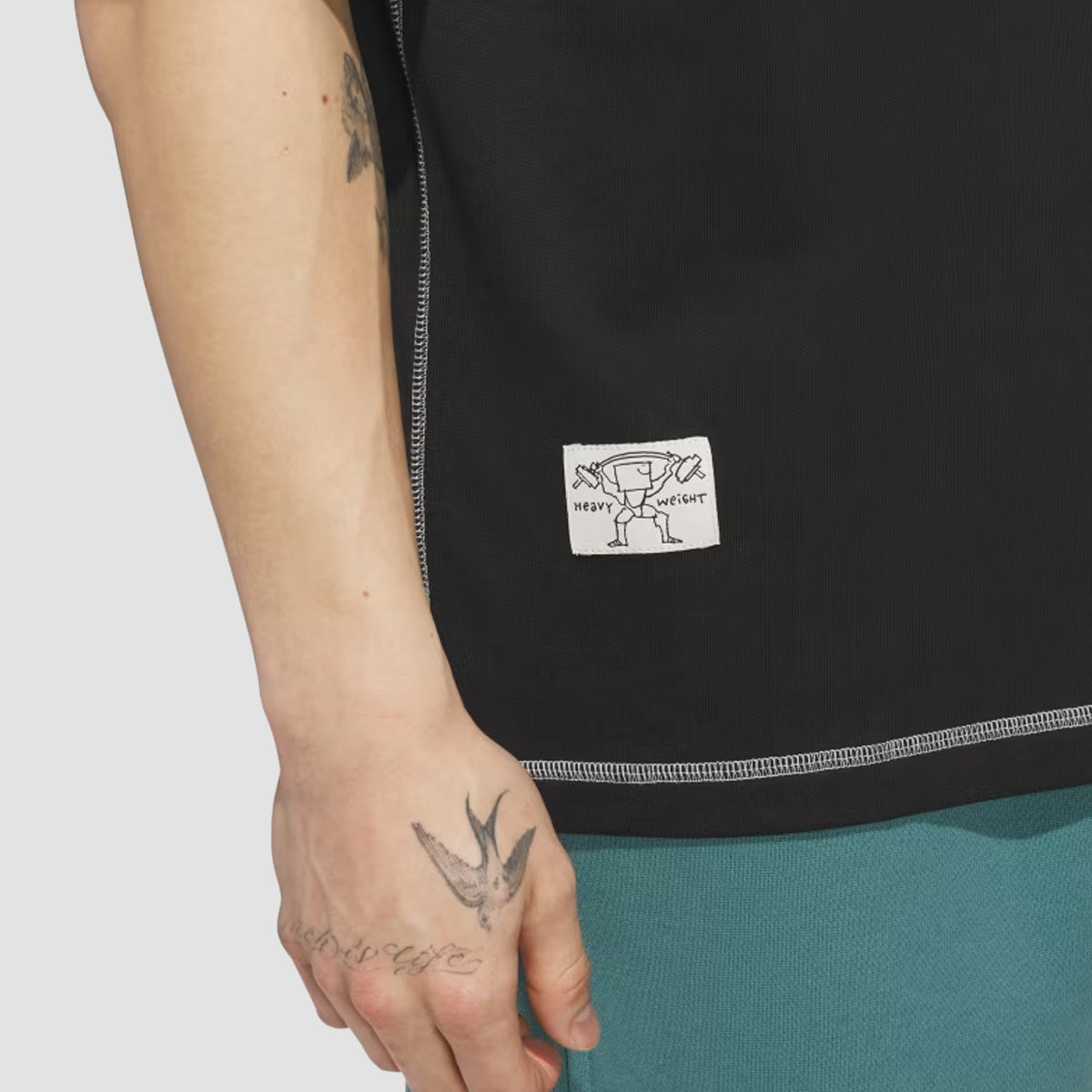 adidas Shmoofoil Heavyweight T-Shirt (Gender Neutral) Black
