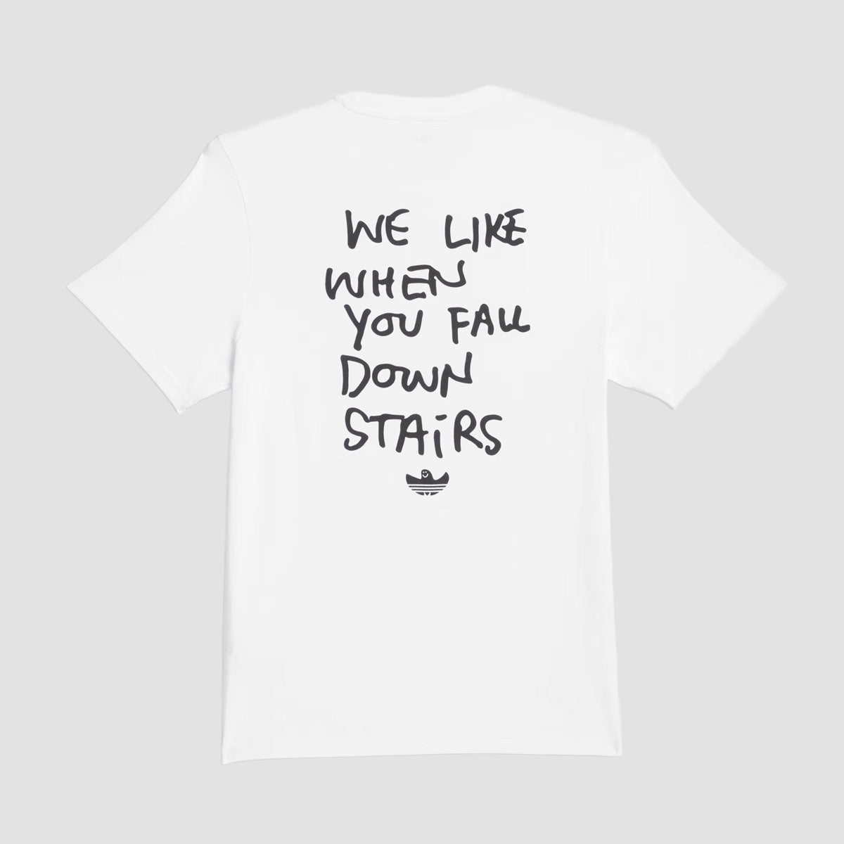 adidas Shmoofoil Stairs T-Shirt (Gender Neutral) White/Black