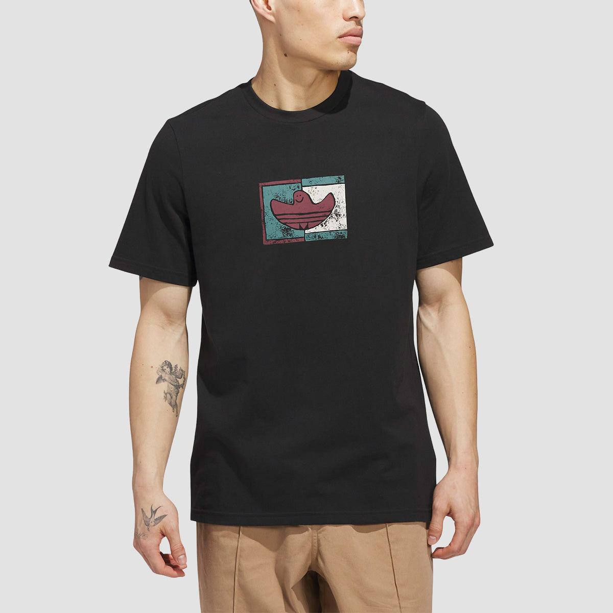 adidas Shmoohouse T-Shirt (Gender Neutral) Black/Shadow Red