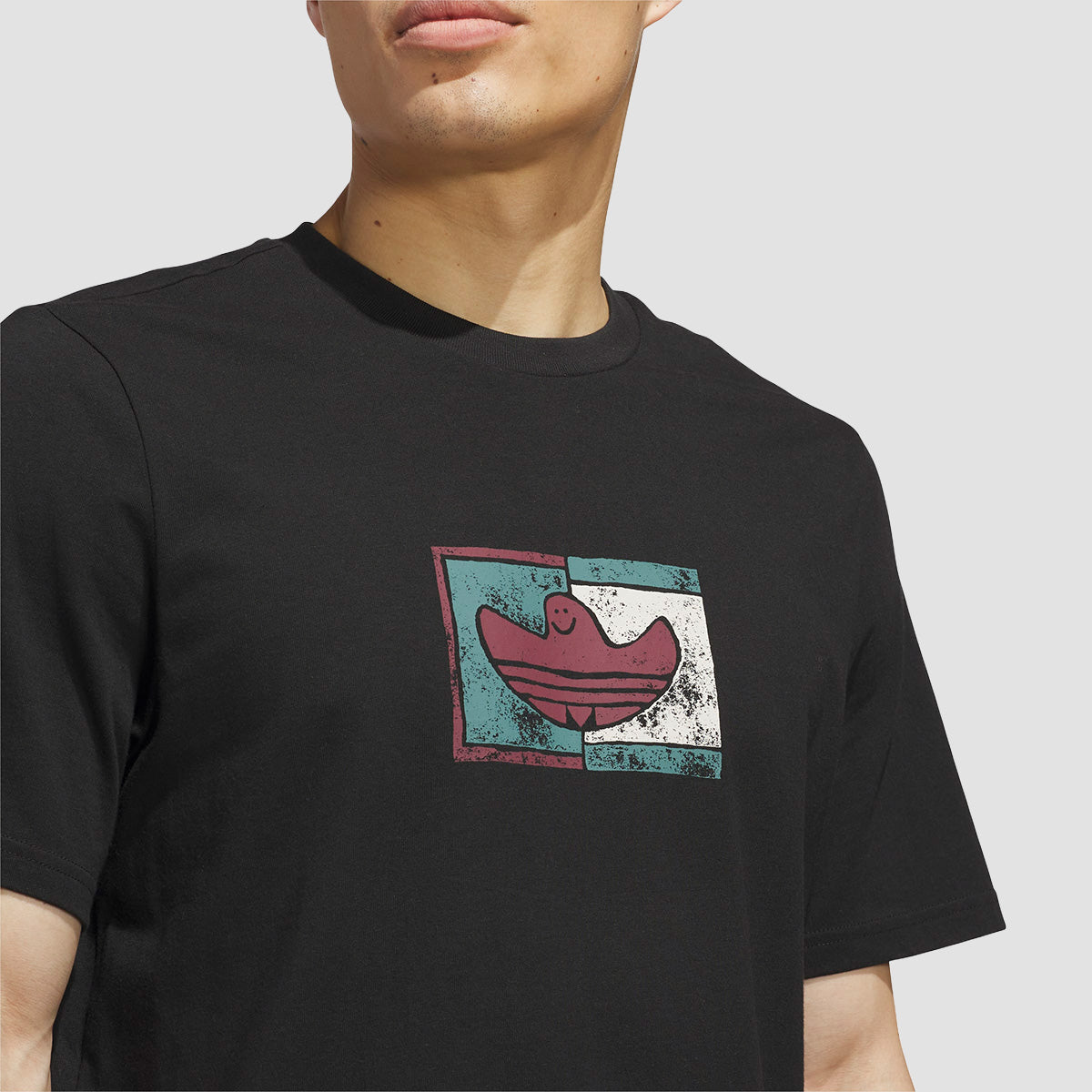 adidas Shmoohouse T-Shirt (Gender Neutral) Black/Shadow Red