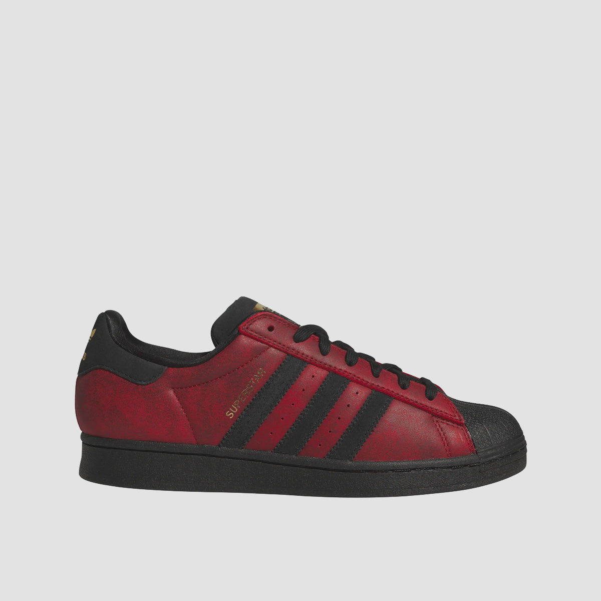 adidas Superstar Adv Shoes - Better Scarlet/Core Black/Gold Met.