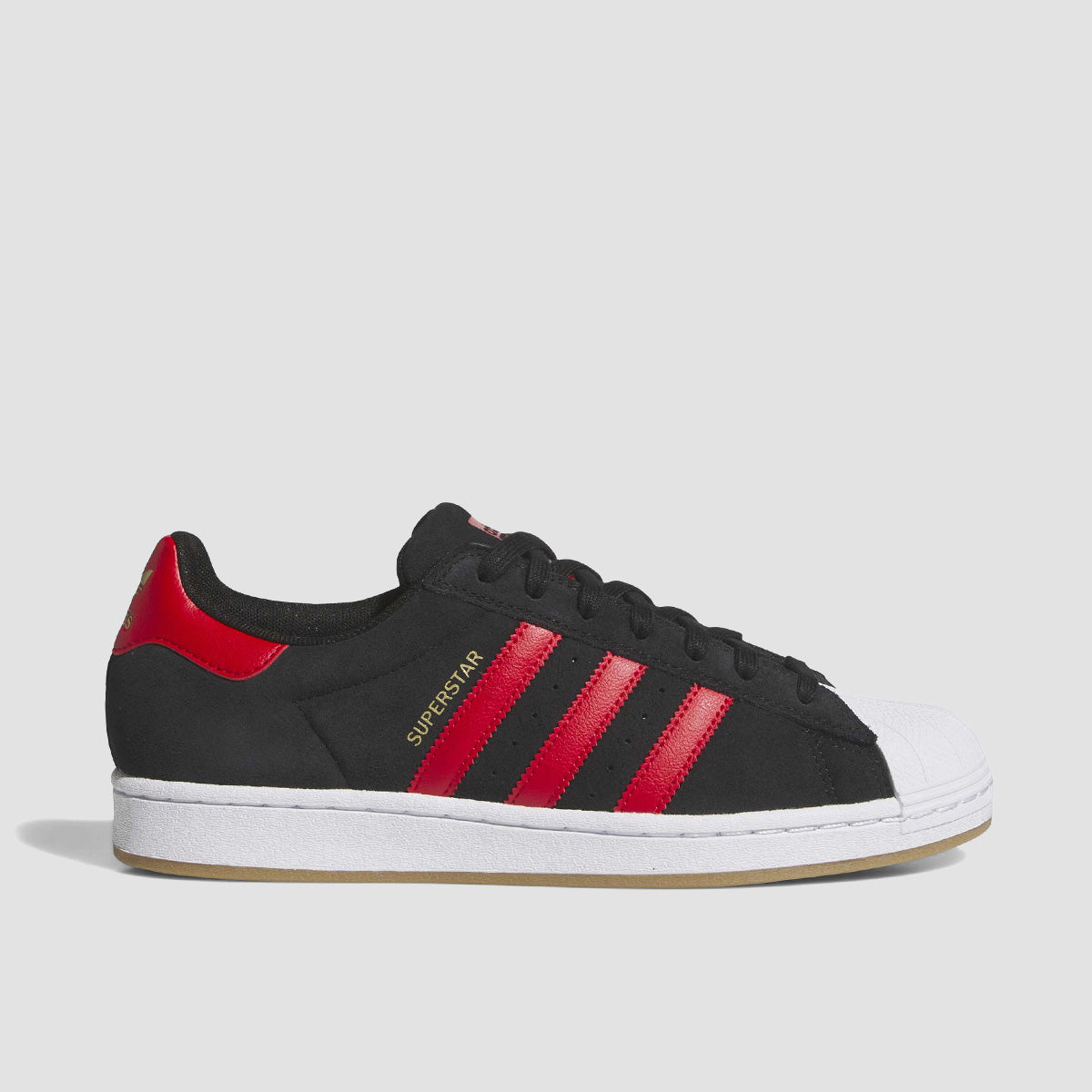 adidas Superstar Adv Shoes - Core Black/Better Scarlet/Ftwr White