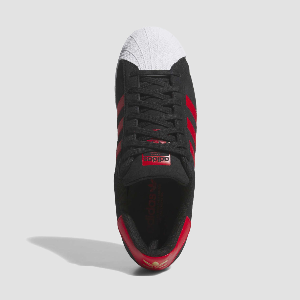 adidas Superstar Adv Shoes - Core Black/Better Scarlet/Ftwr White