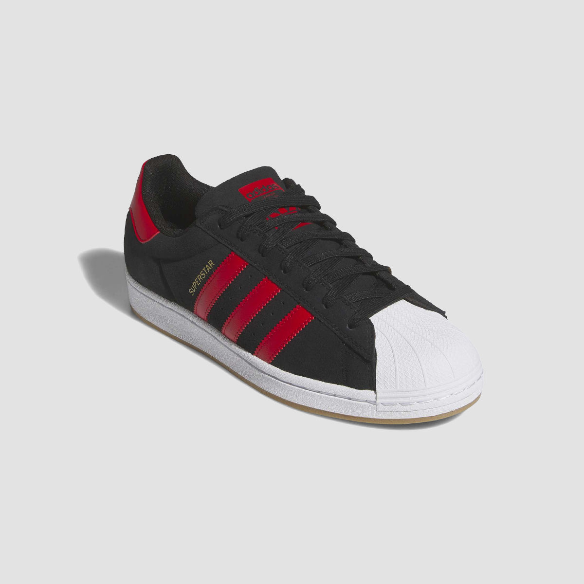 adidas Superstar Adv Shoes - Core Black/Better Scarlet/Ftwr White