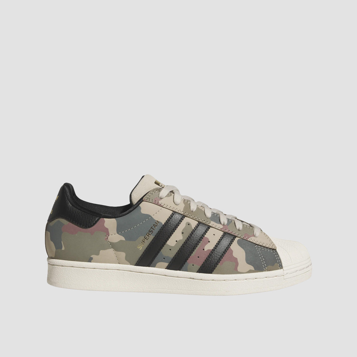 adidas Superstar Adv Shoes - Khaki Three/Core Black/Chalk White
